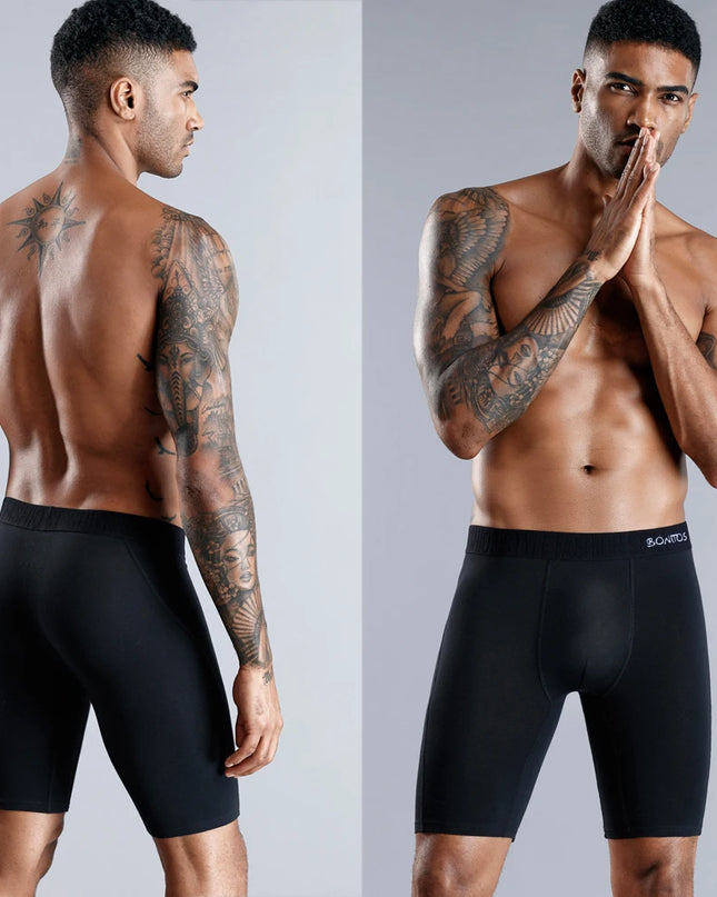 5 Pack Men's Cotton Boxer Shorts – Comfortable Breathable Men's Underwear Set