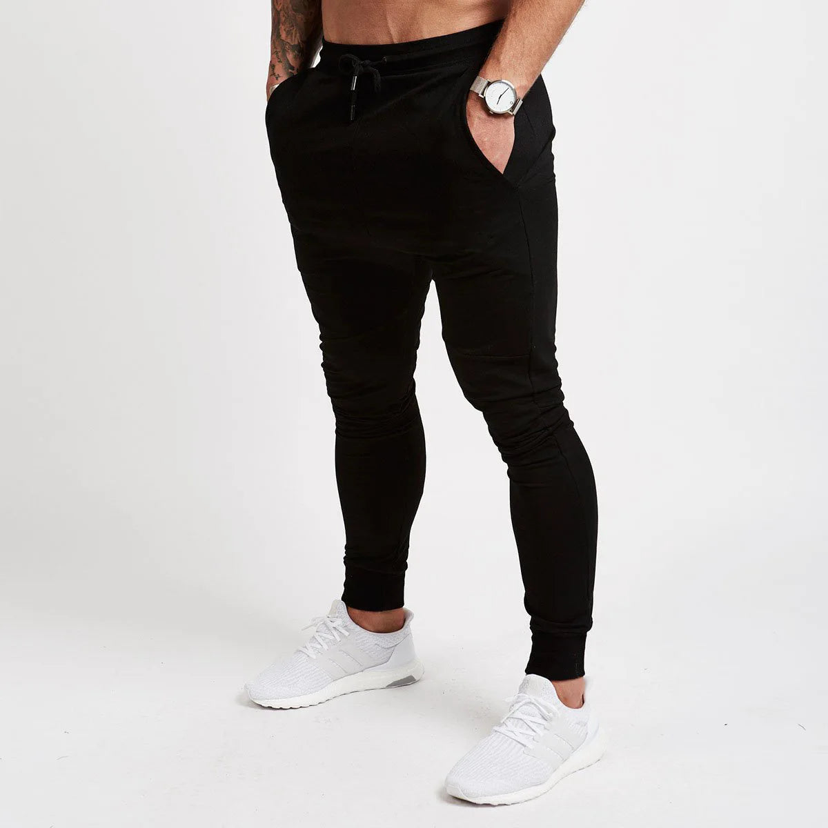 Men's Tapered Slim Fit Jogger Pants - Various Colors