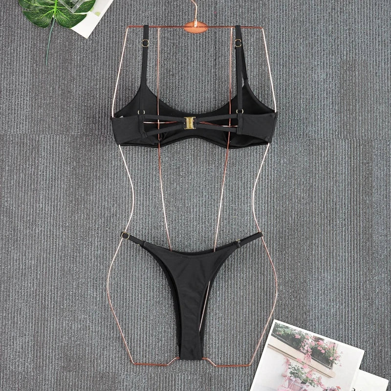 Women's Push-Up Bikini Swimsuit