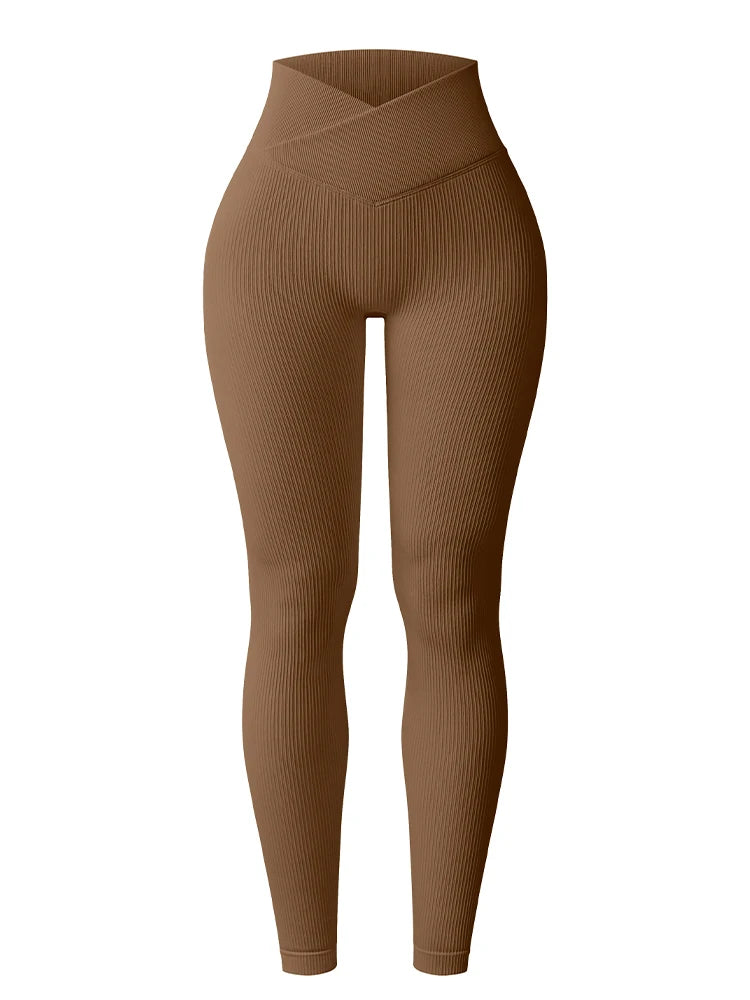 V-Shaped Waist Fitness Leggings for Women
