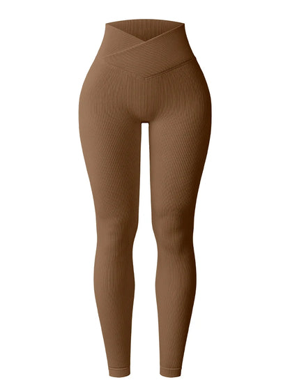 V-Shaped Waist Fitness Leggings for Women