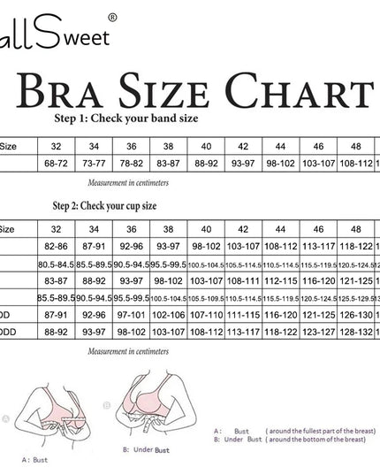 Seamless Wireless Push-Up Bra for Women - Plus Size, Thin Cup