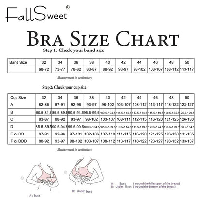 Seamless Wireless Push-Up Bra for Women - Plus Size, Thin Cup