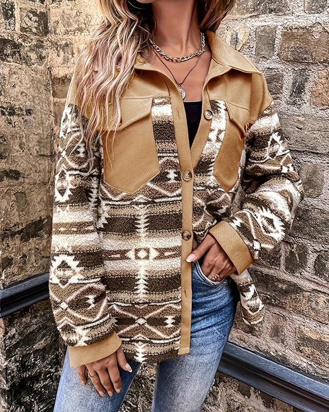 Women's  Plush Warm Temperament Jacket