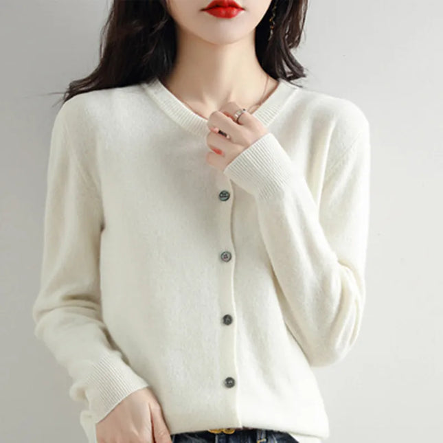 Women's Long Sleeve Cardigan Sweater