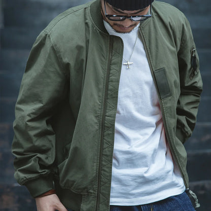 Men's Bomber Zipper Jacket -  Stylish Men's Casual Style Outwear