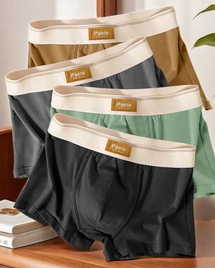 3-Pack Cotton Boxer Shorts for Men - Breathable and Comfortable Underwear