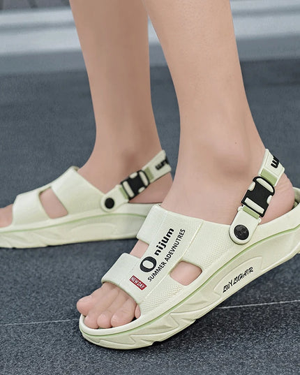 Men's Massage Slippers - Comfortable Soft Sandal Slides