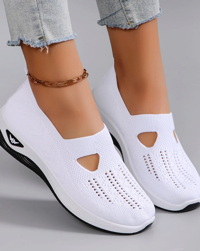 Women's Lightweight Breathable Non-Slip Sneakers - Various Colors