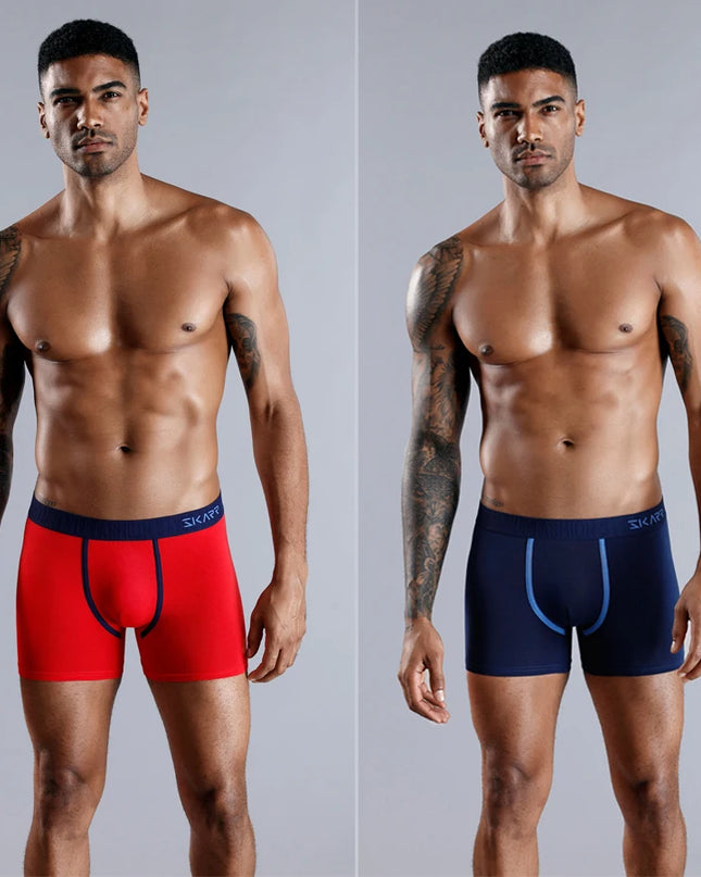 Premium 5-Pack Cotton Boxer Shorts for Men – Comfortable, Breathable Men's Underwear Set