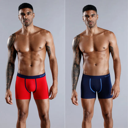Premium 5-Pack Cotton Boxer Shorts for Men – Comfortable, Breathable Men's Underwear Set