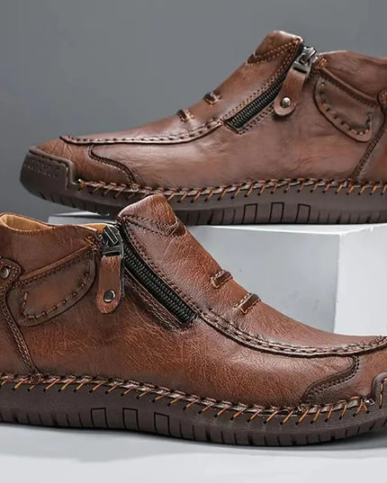 Handcrafted Men's Casual Leather Shoes