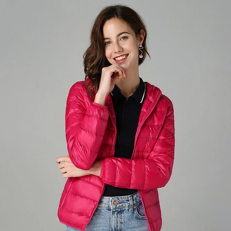 Women's Warm Slim Fit Zipper Jacket