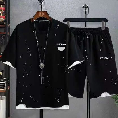 Men's Two-Piece T-Shirt and Shorts Set