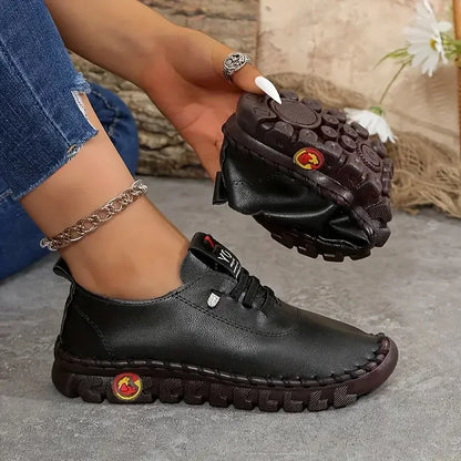 Women's Lightweight Sneakers with Thick Bottom Sole
