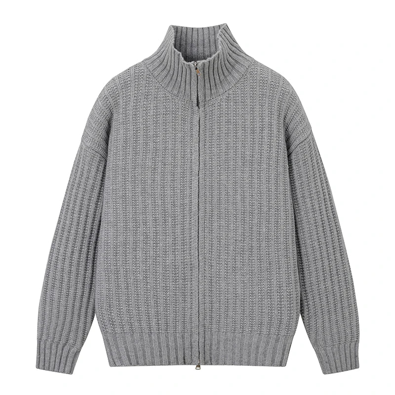 Men's Casual Breathable Zipper Jacket – Stylish Outerwear for Men