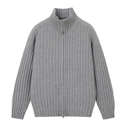 Men's Casual Breathable Zipper Jacket – Stylish Outerwear for Men