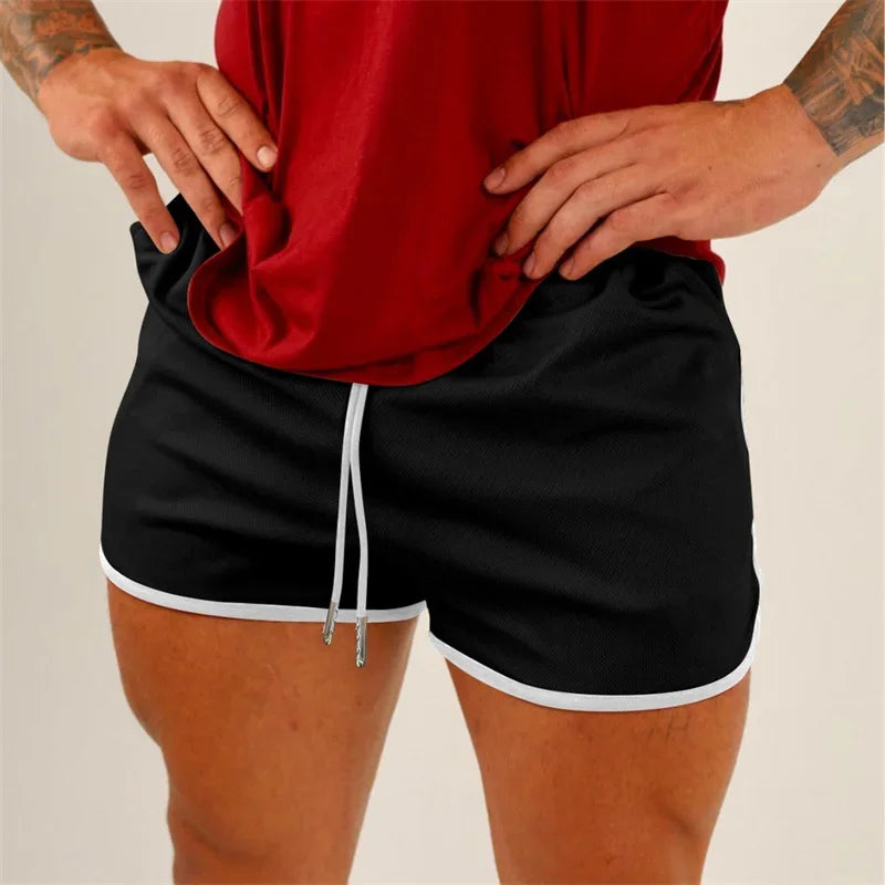 Men's Casual Athletic Shorts - Quick-Drying, Breathable Mesh