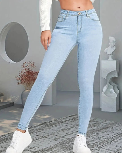 Women’s Stretch Skinny Jeans - Slim Fit Pencil & Straight Leg