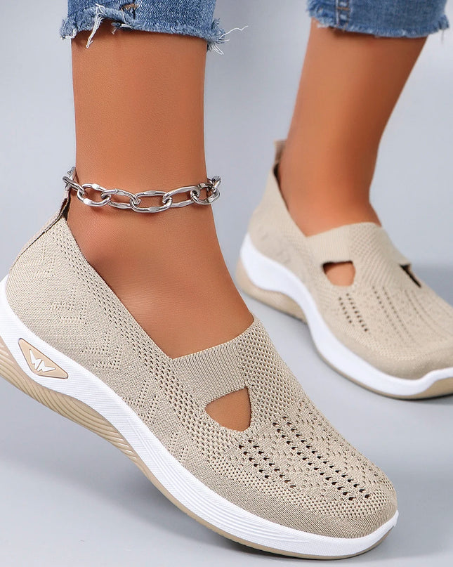 Women's Lightweight Breathable Non-Slip Sneakers - Various Colors