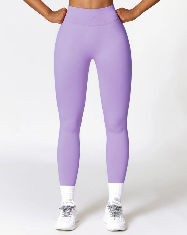 High-Waist Seamless Leggings for Women with Hip-Lifting Design