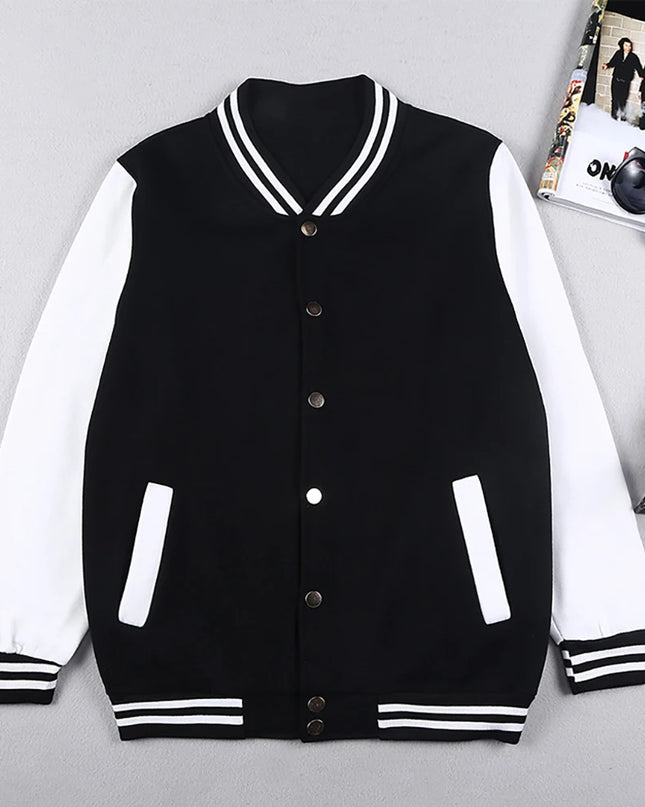 Men's Casual Fit Baseball Jacket
