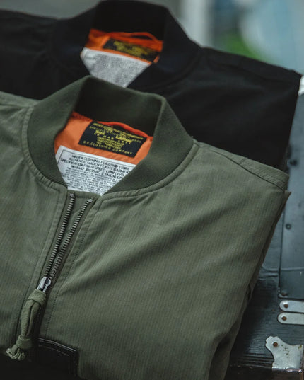 Men's Bomber Zipper Jacket -  Stylish Men's Casual Style Outwear