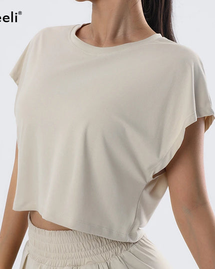 Lightweight Cropped Top for Women