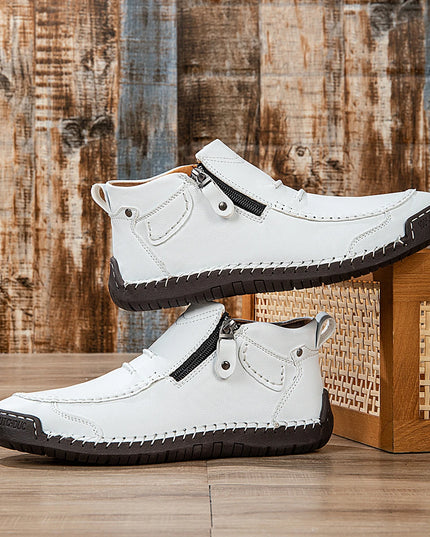 Handcrafted Men's Casual Leather Shoes