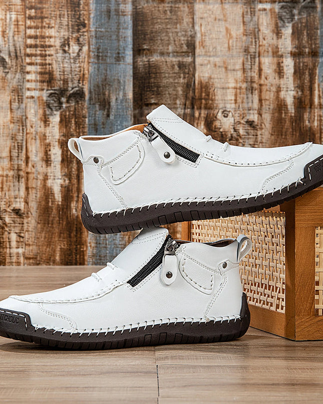 Handcrafted Men's Casual Leather Shoes