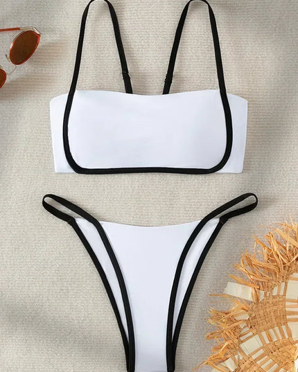 Mini Micro Thong Bikini for Women – Two-Piece Swimsuit