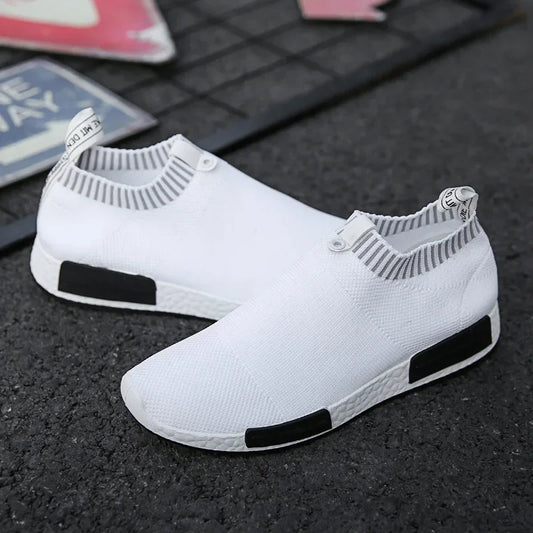 Lightweight Mesh Slip-On Sneakers – Breathable, Comfortable, and Easy to Wear
