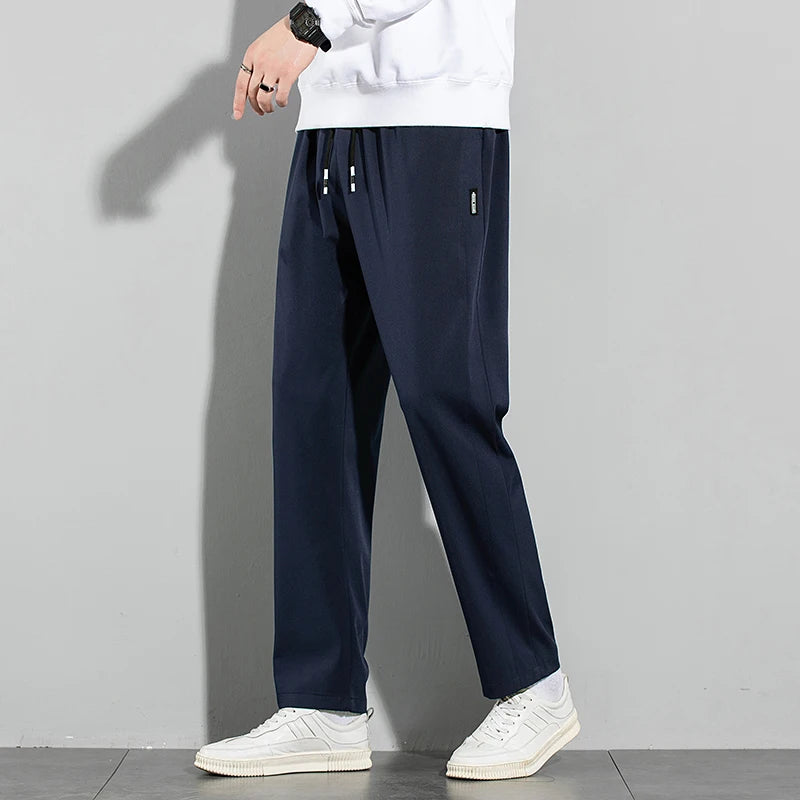Men's Slim Fit Casual Straight-Leg Sweatpants