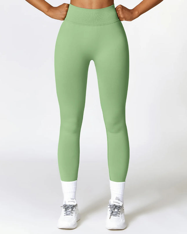 High-Waist Seamless Leggings for Women with Hip-Lifting Design