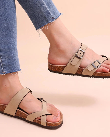 Elegant Women's Classic Suede Slippers