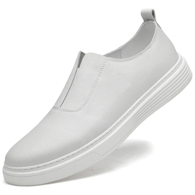 eather Casual Slip-On Shoes for Men