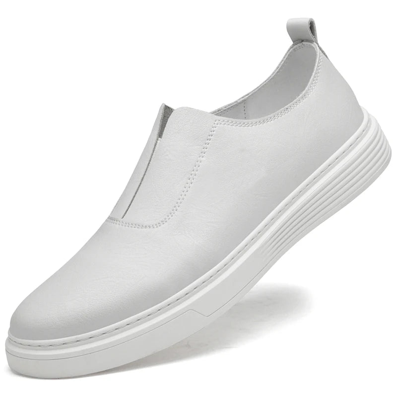 eather Casual Slip-On Shoes for Men