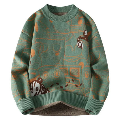 Unisex Long Sleeve Round Neck Sweatshirt