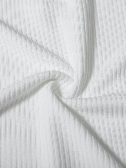 Men's Retro Striped Polo Sweater