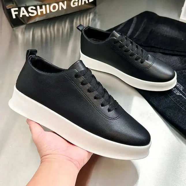 Casual Men’s Sneakers – Non-slip, Lace-up Design