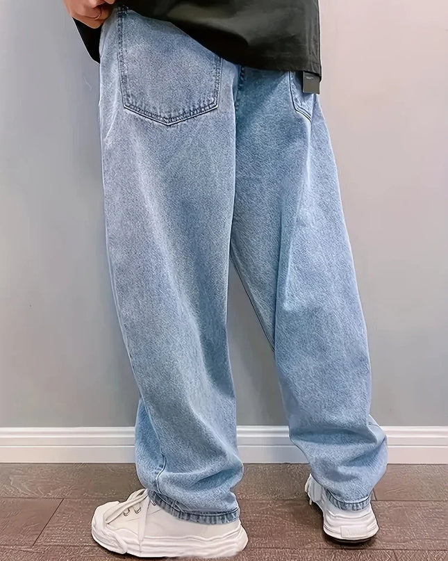 Relaxed Fit Baggy Jeans for Men