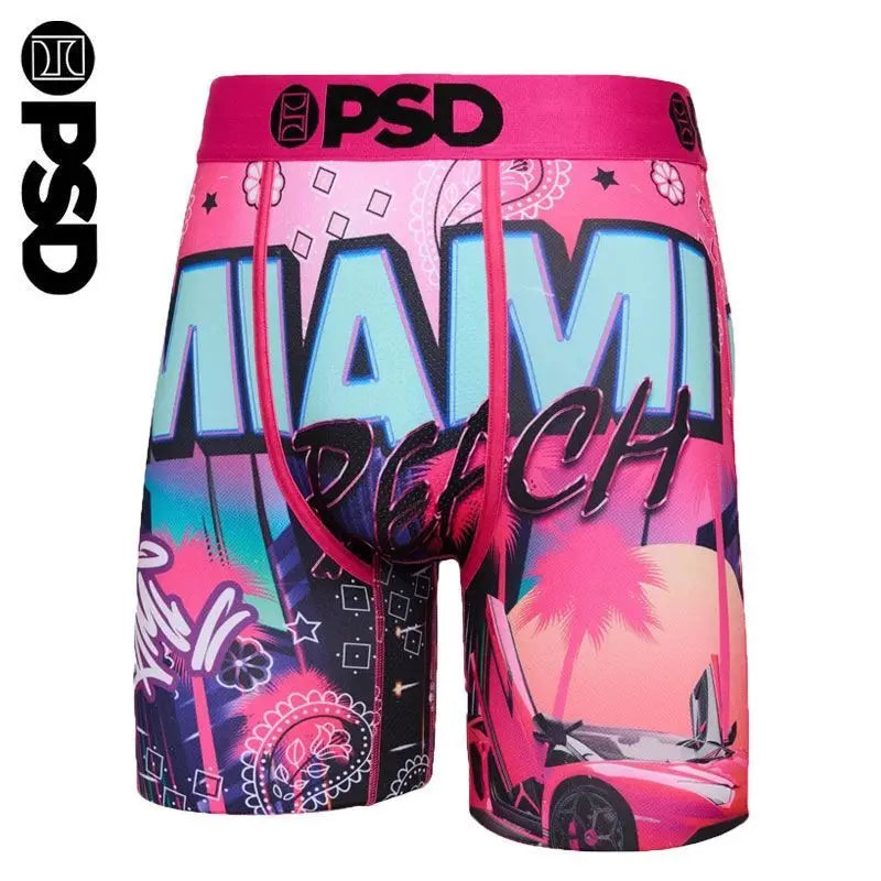 PSD Men's Breathable Boxer Briefs Underwear - Comfortable Pouch Underpants