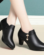 529 Black velvet / 39(Foot24.5cm)