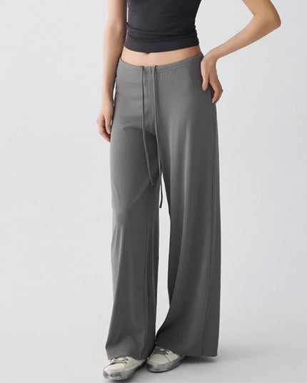 Women's Low Waist Wide-Leg Lightweight Loose Sweatpants