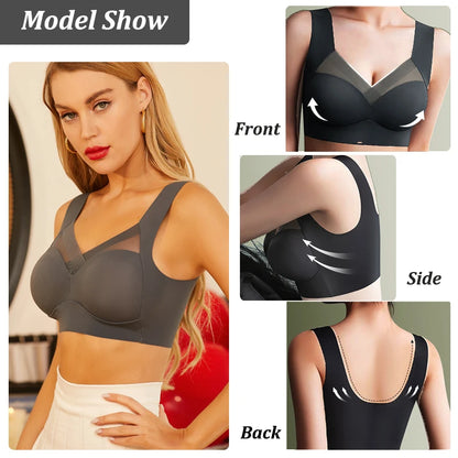 Lace Women's Bra with Fixed Cups