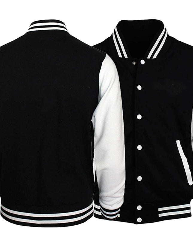 Men's Casual Fit Baseball Jacket