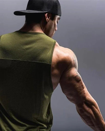 Gym Bodybuilding Casual   Breathable Cotton tank top