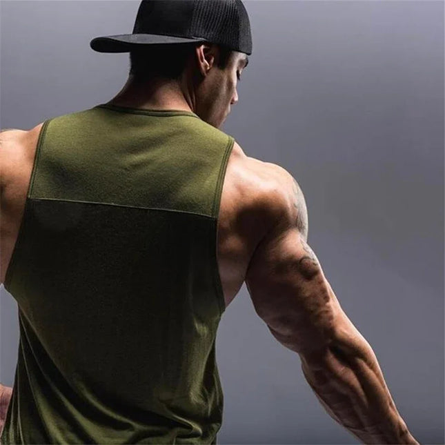 Gym Bodybuilding Casual   Breathable Cotton tank top