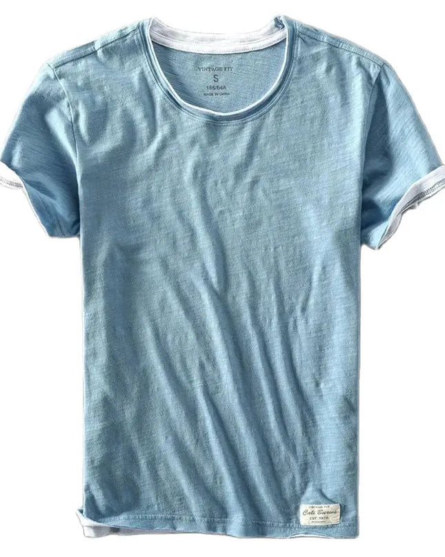 Men's Casual Short Sleeve Thin T-Shirt 