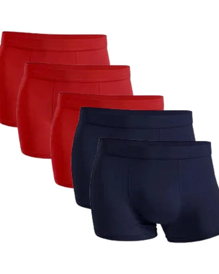 Five-Pack Bamboo Boxers for Men